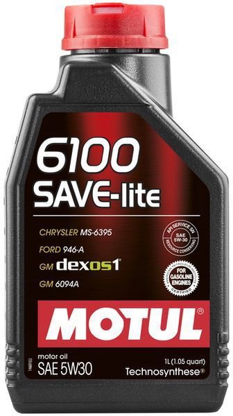 Олива моторна MOTUL 6100 Save-lite SAE 5W-30 1 л (107956)